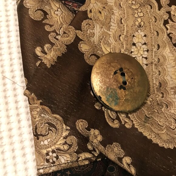 Vintage Clutch made from Vintage Designer Men's Ties - Picture 6 of 12